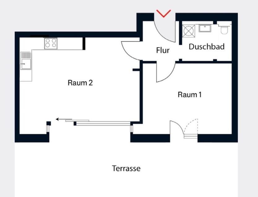 Moderne vollmöblierte GartenWohnung Nähe Volkspark Friedrichshain