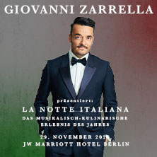 Giovanni Zarrella präsentiert La Notte Italiana