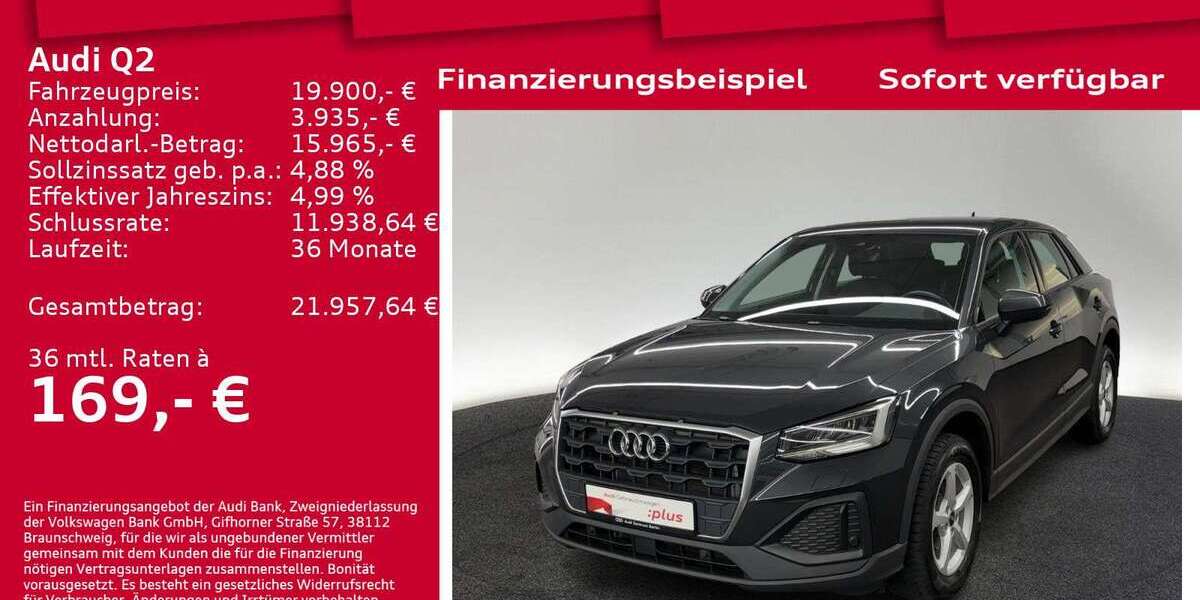 Audi Q2 29.850 km 19.900 &euro; Berlin 10587