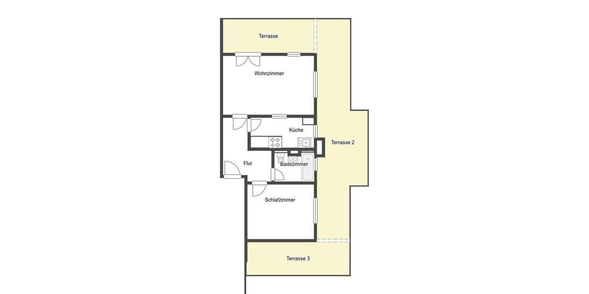 Etagenwohnung Bernau bei Berlin Bernau - 2 Zimmer, 52 m&sup2;, 215.000&euro; | Angebot:25719187