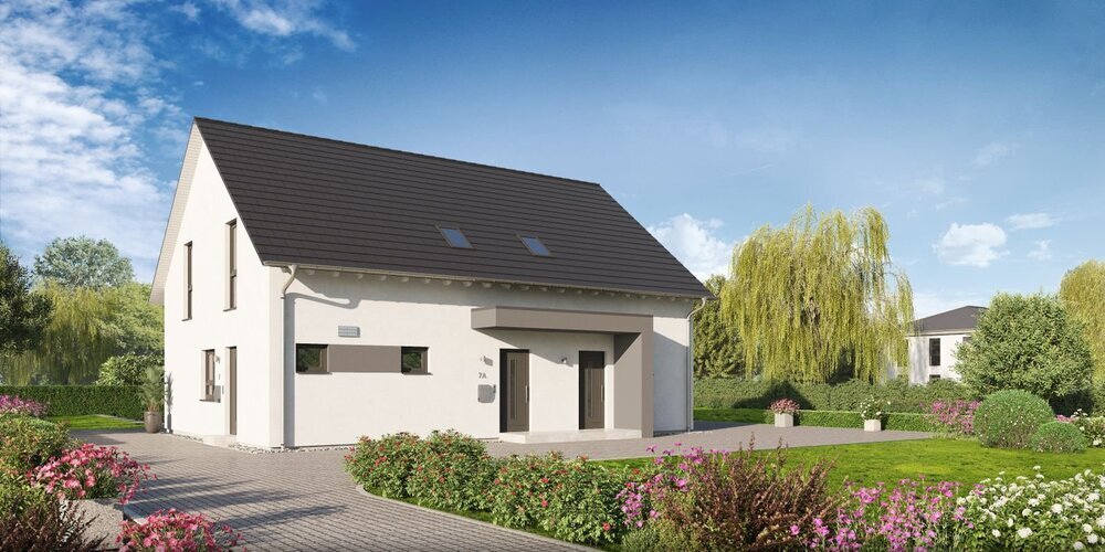 förderfähige Doppelhaushälfte und Grundstück in Hoppegarten