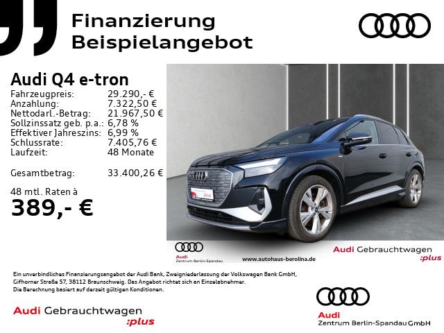 Audi Q4 e-tron 79.609 km 29.870 &euro; Berlin 13581