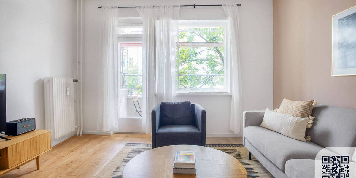 Etagenwohnung Berlin Charlottenburg - 3 Zimmer, 63 m&sup2;, 1.670&euro; | Angebot:26032809