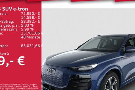 Audi Q6 e-tron 7.701 km 72.990 € Berlin 13088
