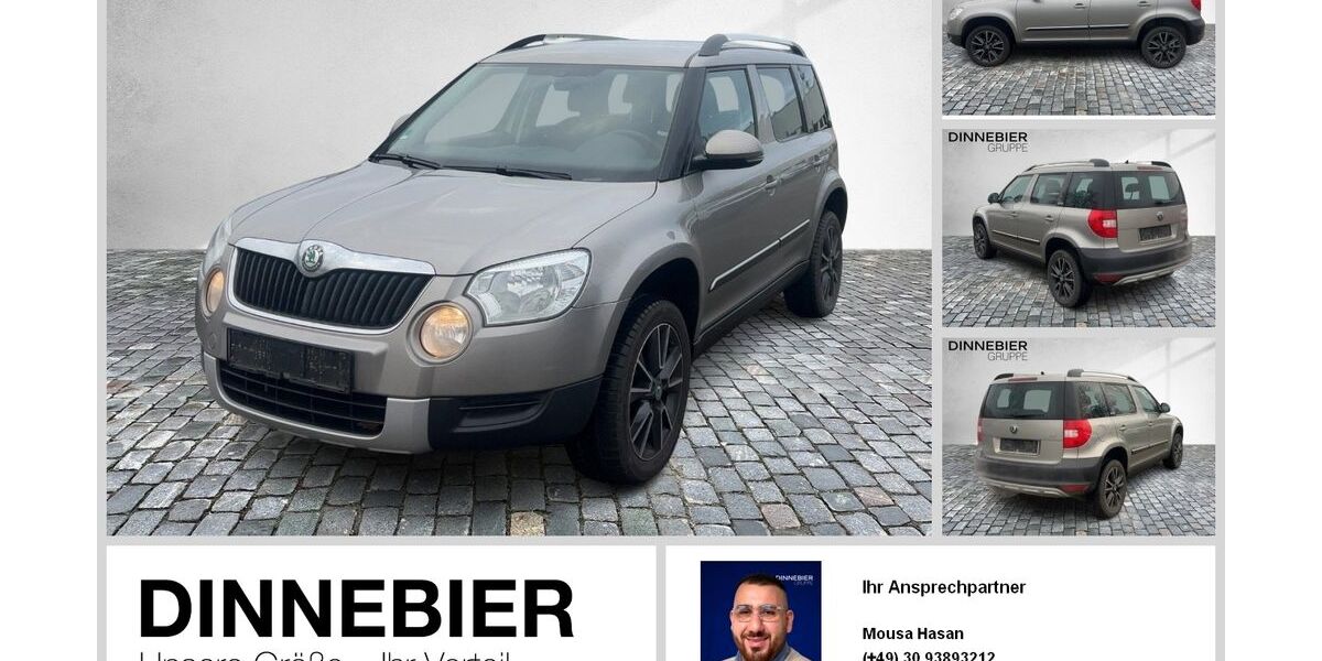 Skoda Yeti 112.875 km 9.990 &euro; Berlin 12681