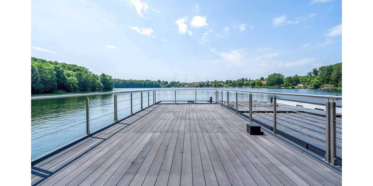 Wohnen auf dem Wasser in Potsdam City: hochwertig ausgestattetes Hausboot mit ca. 110 qm NFL 3 zimmer