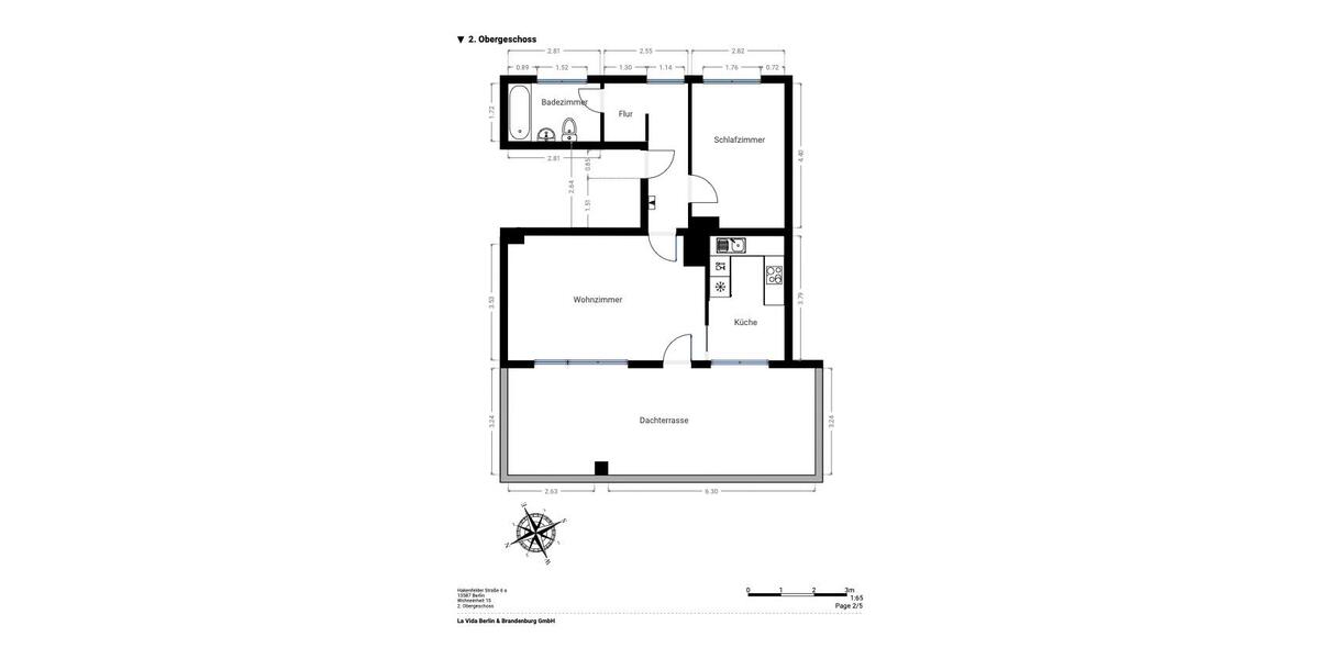 Einfamilienhaus Berlin Spandau - 2 Zimmer, 70 m&sup2;, 1.300&euro; | Angebot:26250841