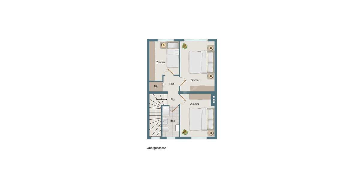 Reihenmittelhaus Berlin Lichtenrade - 3 Zimmer, 97 m&sup2;, 413.500&euro; | Angebot:25778572