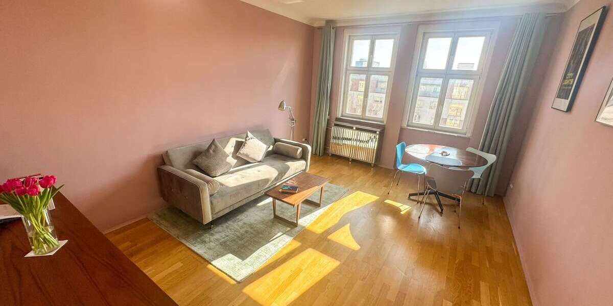 Etagenwohnung Berlin Friedrichshain-Kreuzberg - 2 Zimmer, 62 m&sup2;, 1.400&euro; | Angebot:27110689