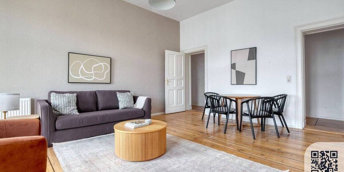 Etagenwohnung Berlin Friedrichshain - 3 Zimmer, 115 m&sup2;, 2.520&euro; | Angebot:26602536