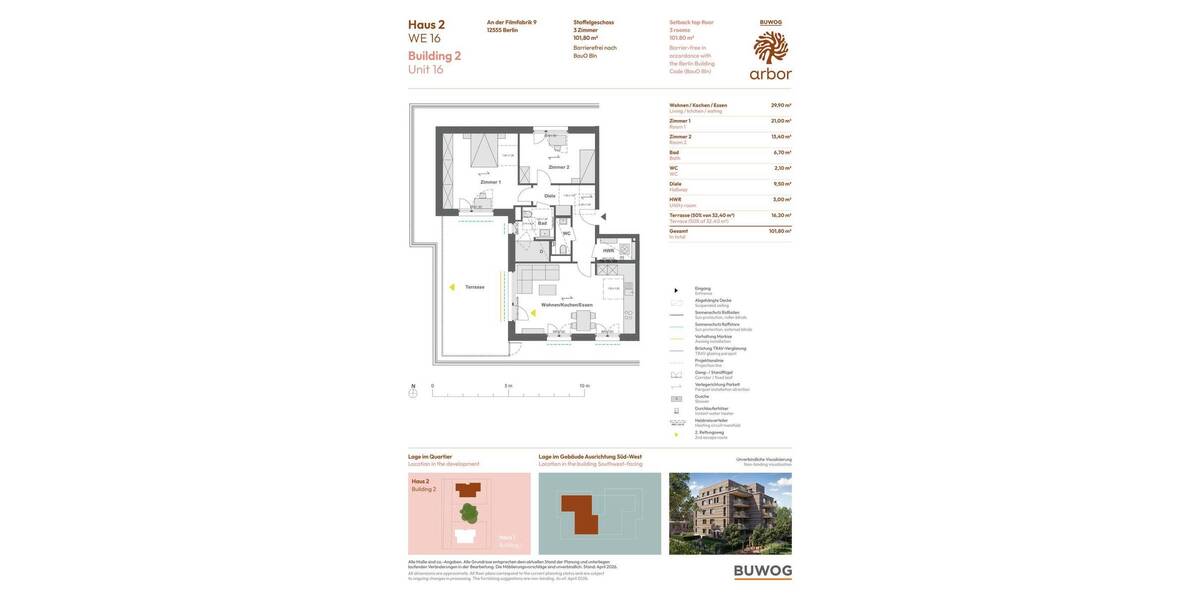 Etagenwohnung Berlin Köpenick - 3 Zimmer, 101 m&sup2;, 775.000&euro; | Angebot:26679187