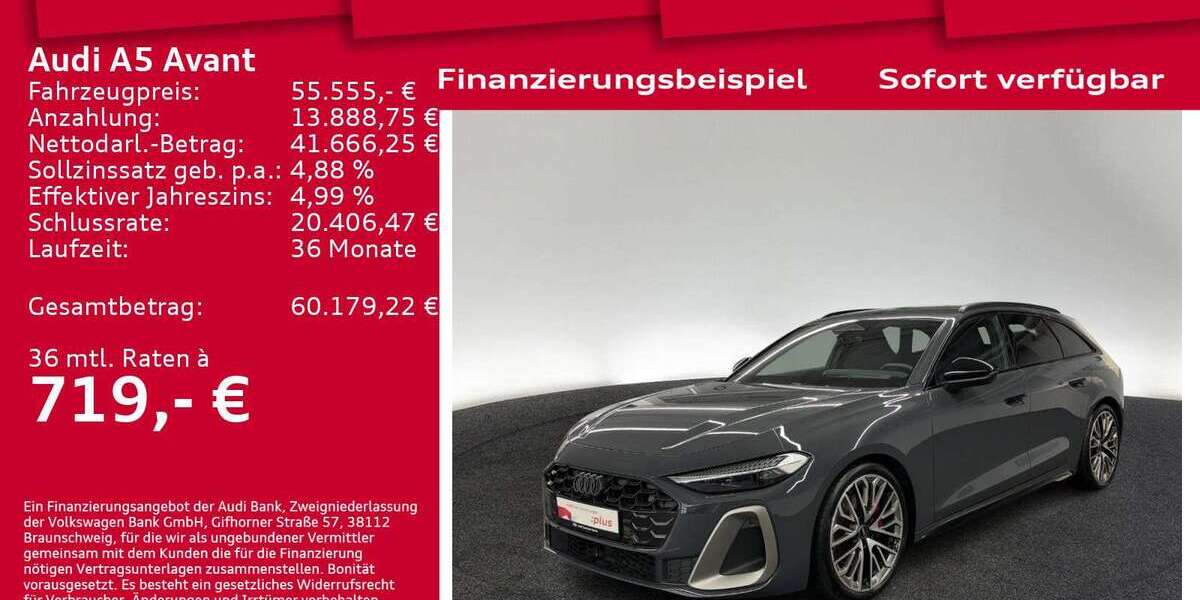 Audi A5 14.300 km 55.555 &euro; Berlin 10587