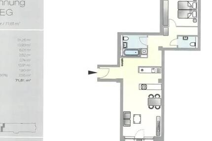 Wohnung Berlin Spandau - 2 Zimmer, 72 m&sup2;, 1.110&euro; | Angebot:26691717
