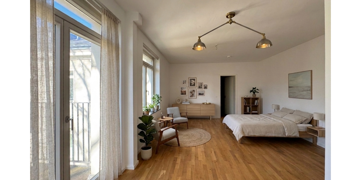 Etagenwohnung Berlin Johannisthal - 1 Zimmer, 45 m&sup2;, 838&euro; | Angebot:26022099