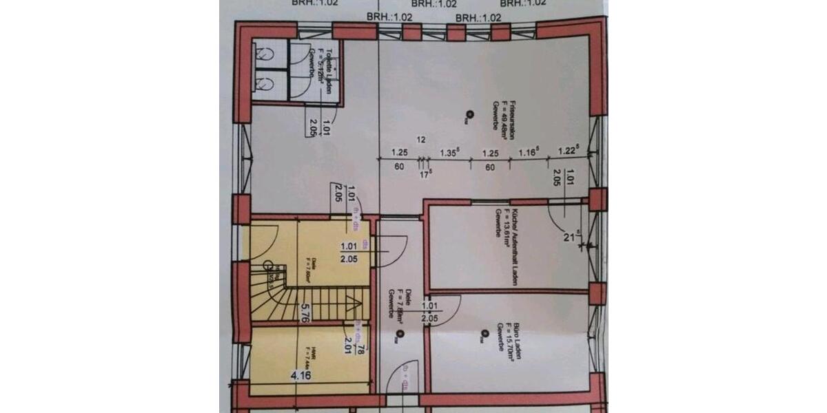 Gewerbeimmobilie 93 m² , Terrasse 45 m² zimmer