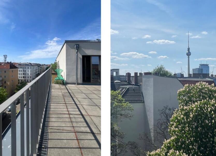 Moderne vollmöblierte GartenWohnung Nähe Volkspark Friedrichshain