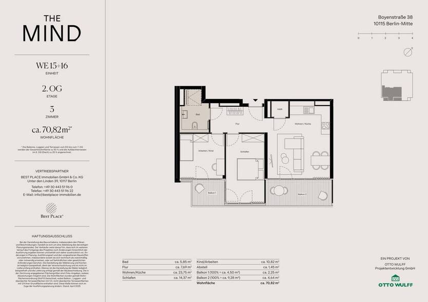 High End-Living in Berlin-Mitte: Lichtdurchflutet, modern und einzigartig 3 zimmer