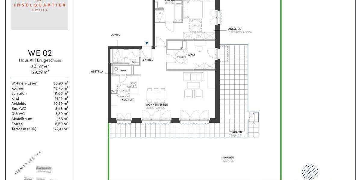 Etagenwohnung Berlin Spandau - 3 Zimmer, 129 m&sup2;, 768.000&euro; | Angebot:25756116