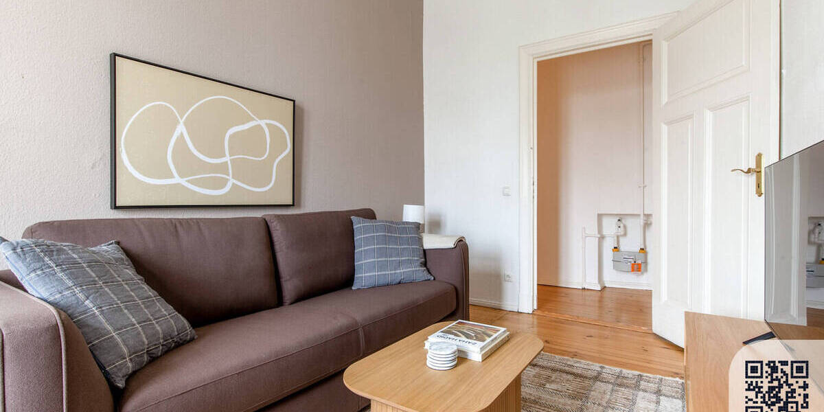 Etagenwohnung Berlin Friedrichshain - 2 Zimmer, 52 m&sup2;, 1.390&euro; | Angebot:26029112