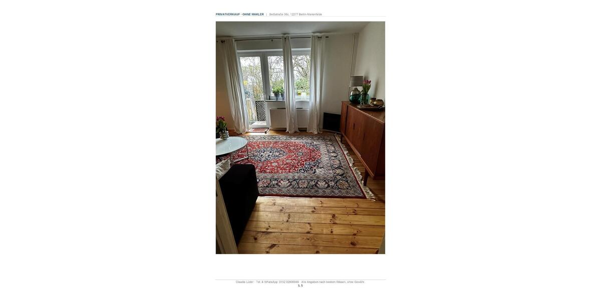Reihenhaus Berlin Tempelhof-Schöneberg - 3 Zimmer, 70 m&sup2;, 599.000&euro; | Angebot:26697490