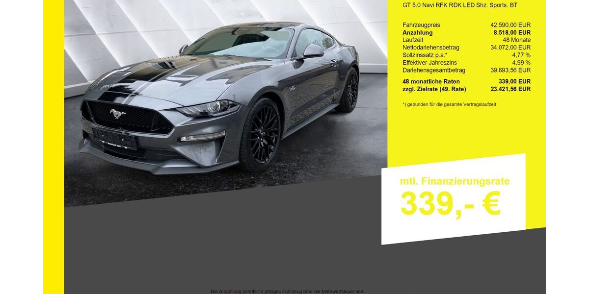 Ford Mustang 22.800 km 42.590 &euro; Berlin-Französisch Buchholz 13127