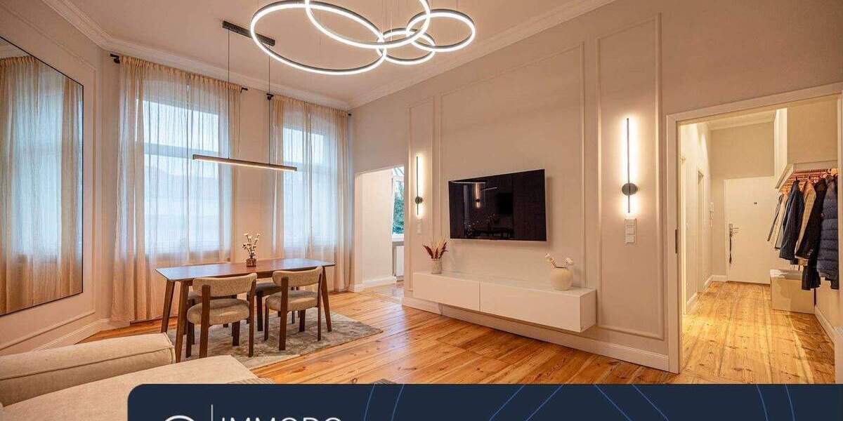 ?? Wohnen auf höchstem Niveau am Roseneck - hochwertig sanierte Designer-2-Zi.-Whg im Hinterhaus 2 zimmer