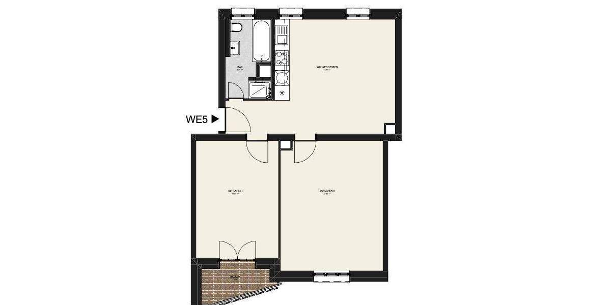 Etagenwohnung Berlin Hermsdorf - 3 Zimmer, 65 m&sup2;, 315.000&euro; | Angebot:25690962