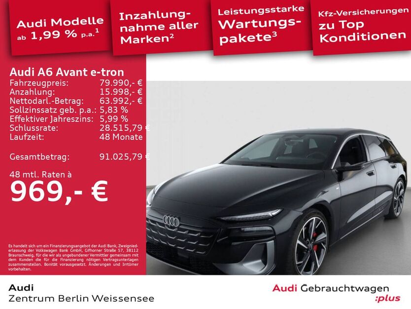 Audi A6 e-tron 13.144 km 79.990 € Berlin 13088