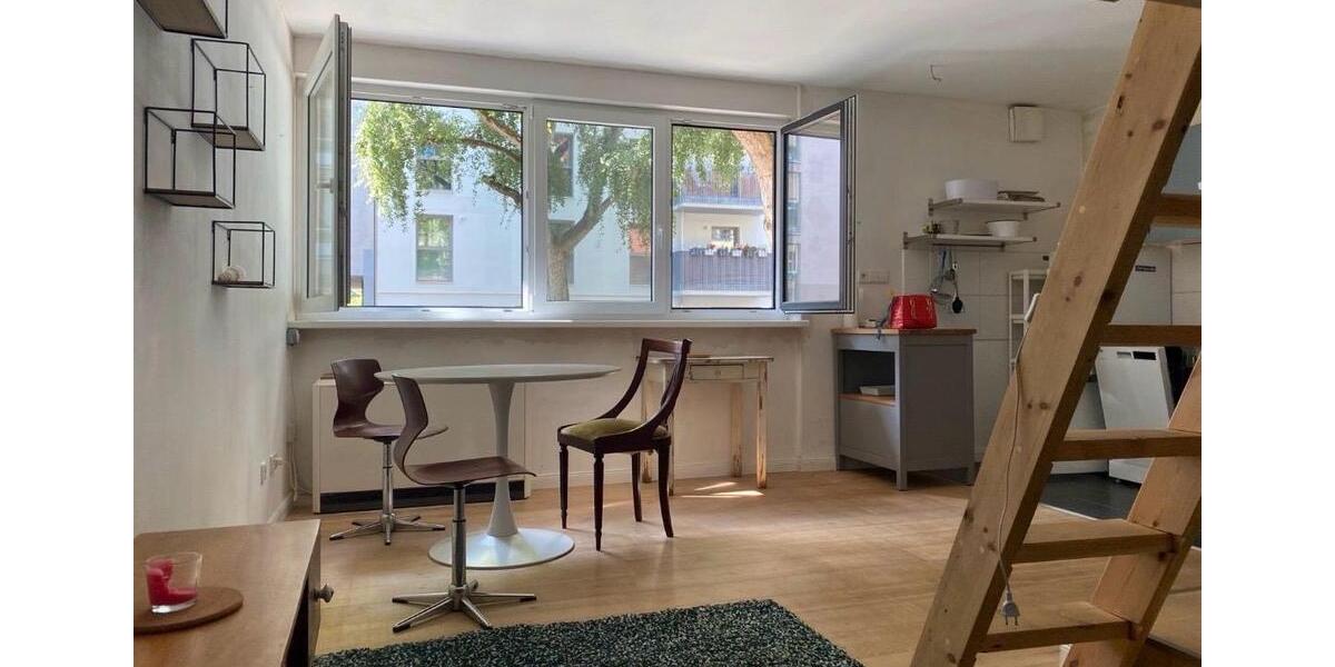 Erdgeschoßwohnung Berlin Charlottenburg-Wilmersdorf - 1 Zimmer, 36 m&sup2;, 900&euro; | Angebot:25830006