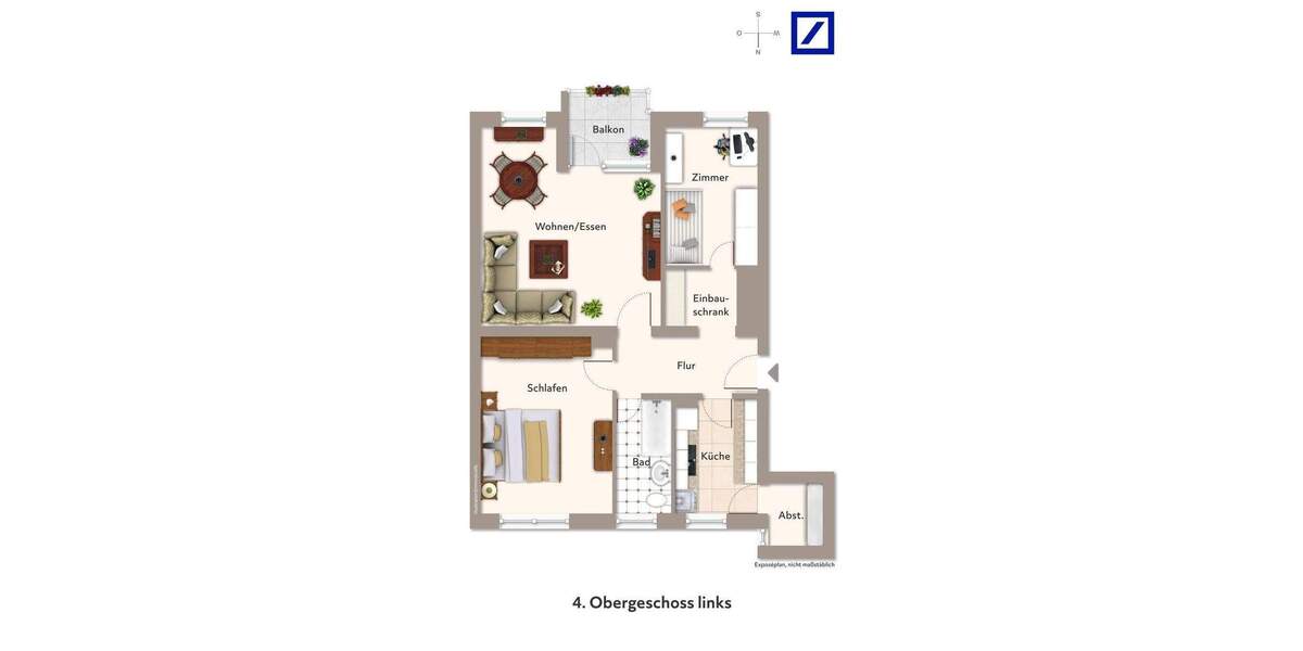 Etagenwohnung Berlin Zehlendorf - 2 Zimmer, 69 m&sup2;, 330.000&euro; | Angebot:25821921