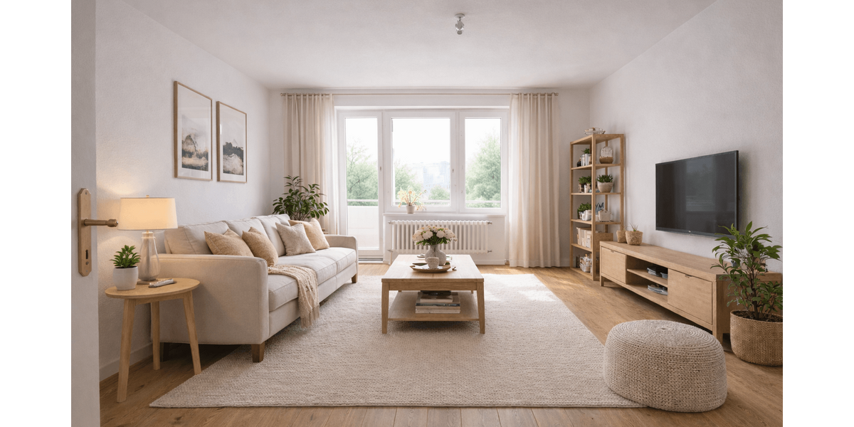 Etagenwohnung Berlin Charlottenburg-Wilmersdorf - 3 Zimmer, 63 m&sup2;, 369.000&euro; | Angebot:26040042