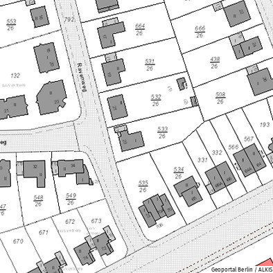 Grundstück Berlin Zehlendorf - 998.000&euro; | Angebot:26117103