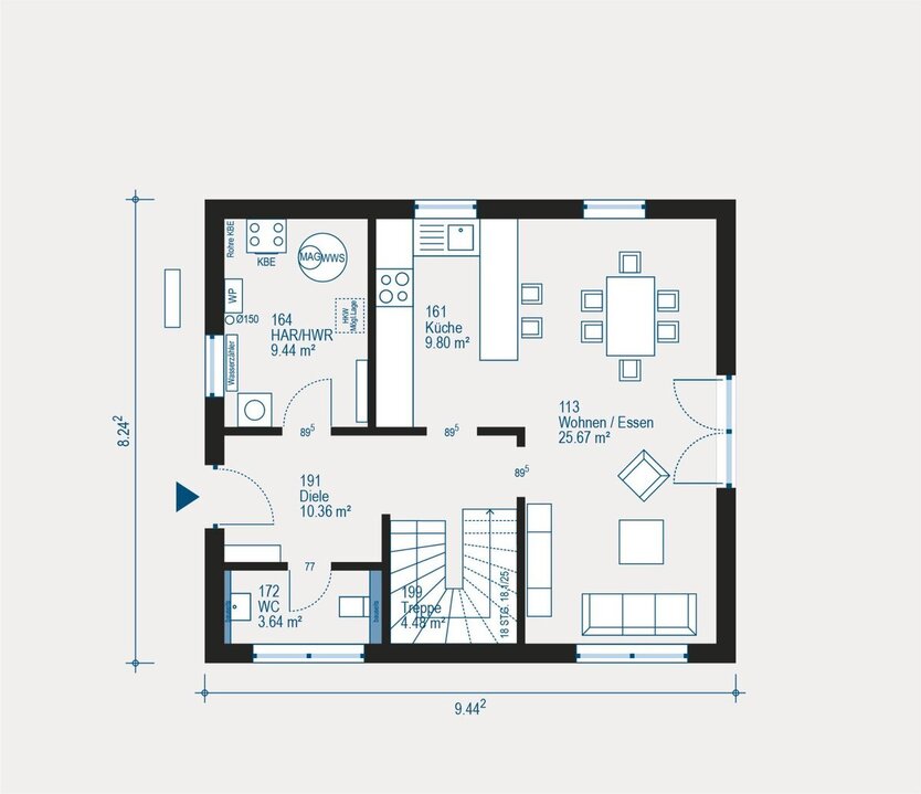 Ihr Traumhaus - zeitlos, modern und individuell! 3 zimmer