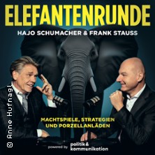 Elefantenrunde - Podcast mit Hajo Schumacher und Frank Stauss 23.08.2026 Kabarett-Theater Die Stachelschweine