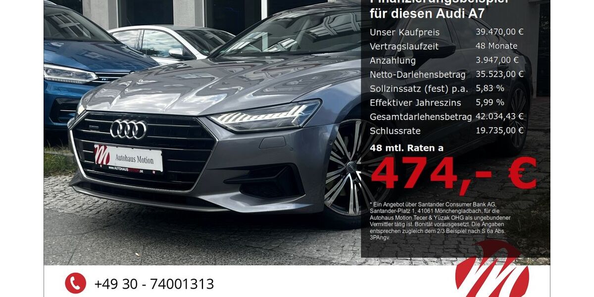 Audi A7 91.323 km 38.970 &euro; Berlin 12305