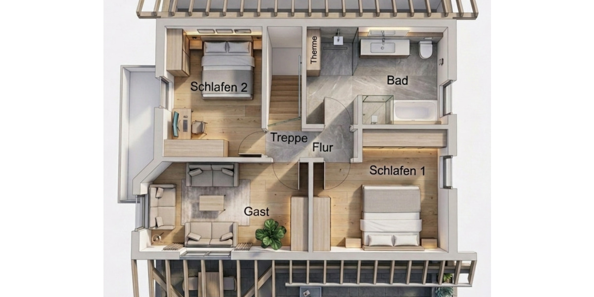 Einfamilienhaus Ahrensfelde Klarahöh - 5 Zimmer, 97 m&sup2;, 449.000&euro; | Angebot:25972555