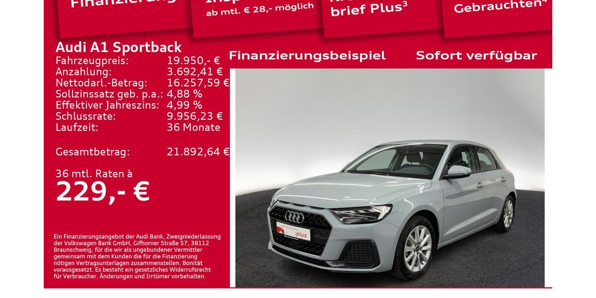 Audi A1 19.400 km 19.950 &euro; Berlin 10587