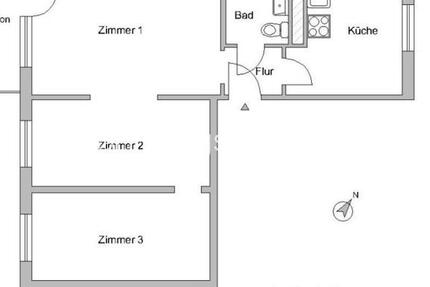 Wohnung Berlin Pankow - 3 Zimmer, 55 m&sup2;, 400&euro; | Angebot:24537195