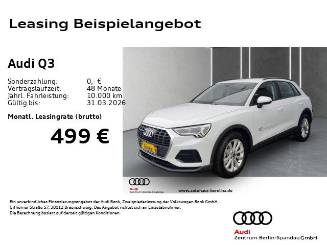 Audi Q3 2.900 km 41.970 &euro; Berlin 13581
