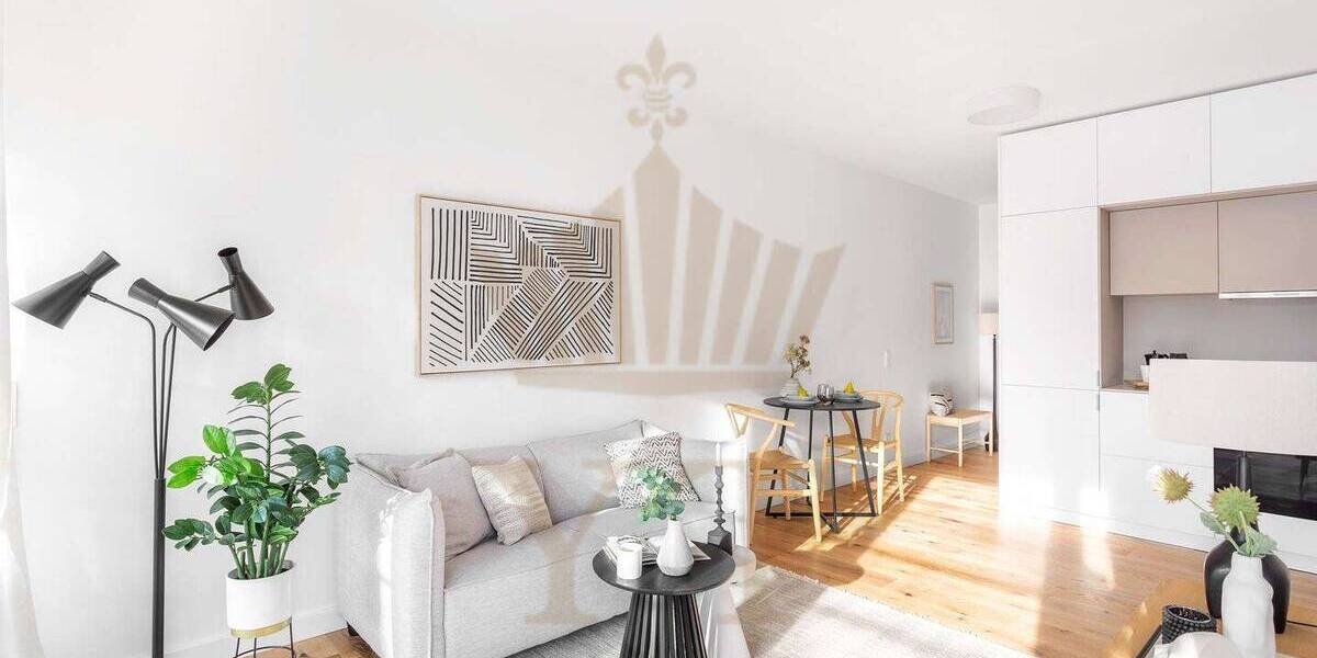 Etagenwohnung Berlin Tiergarten - 2 Zimmer, 51 m&sup2;, 1.480&euro; | Angebot:26472966