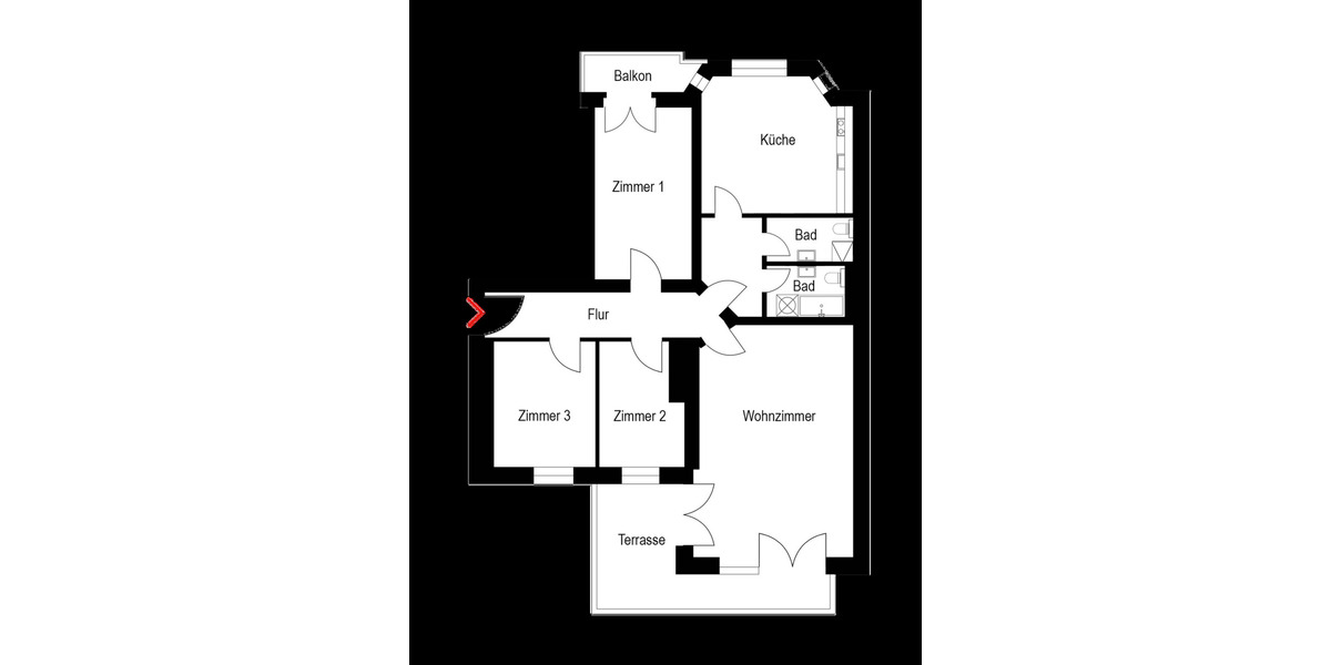 Etagenwohnung Berlin Friedrichshain - 4 Zimmer, 121 m&sup2;, 799.000&euro; | Angebot:26260639