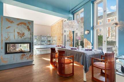 Exklusives Wohnen im historischen Industrieensemble - Designerwohnung mit Garten 2 zimmer