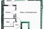 Etagenwohnung Berlin Charlottenburg-Wilmersdorf - 1 Zimmer, 46 m&sup2;, 1.200&euro; | Angebot:27705355