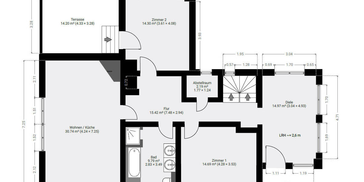 Einfamilienhaus Berlin / Kaulsdorf Kaulsdorf - 6 Zimmer, 184 m&sup2;, 549.000&euro; | Angebot:26704228