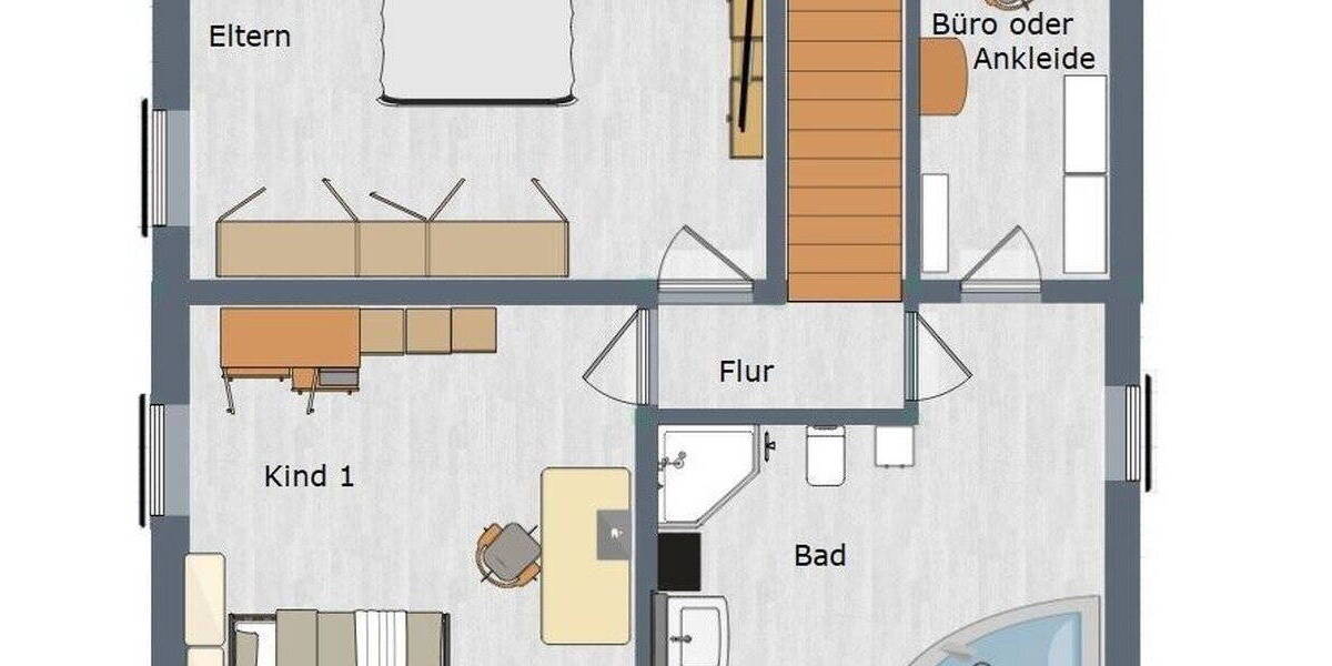 Einfamilienhaus Königs Wusterhausen Wernsdorf - 5 Zimmer, 122 m&sup2;, 467.000&euro; | Angebot:26583652