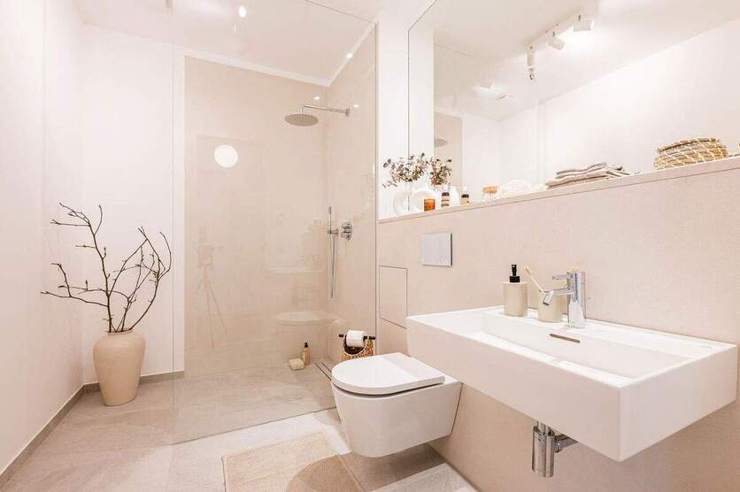 Erstbezug: Neubauwohnung im ruhigen Gartenhaus 3 zimmer