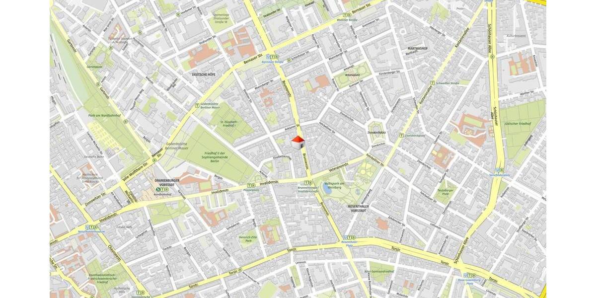 Gewerbeobjekt Berlin-Mitte Mitte - 4 Zimmer, 5.625&euro; | Angebot:26569030