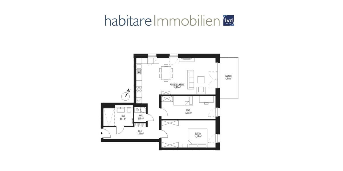 Einfamilienhaus Königs Wusterhausen - 3 Zimmer, 90 m&sup2;, 1.432&euro; | Angebot:23424233