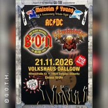 AC/DC Tribute - 9. Malcolm Young Night 21.11.2026 Volkshaus Dallgow
