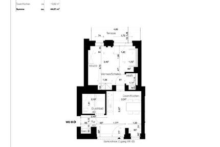 Wohnung Berlin Tempelhof-Schöneberg - 1 Zimmer, 45 m&sup2;, 850&euro; | Angebot:25972203